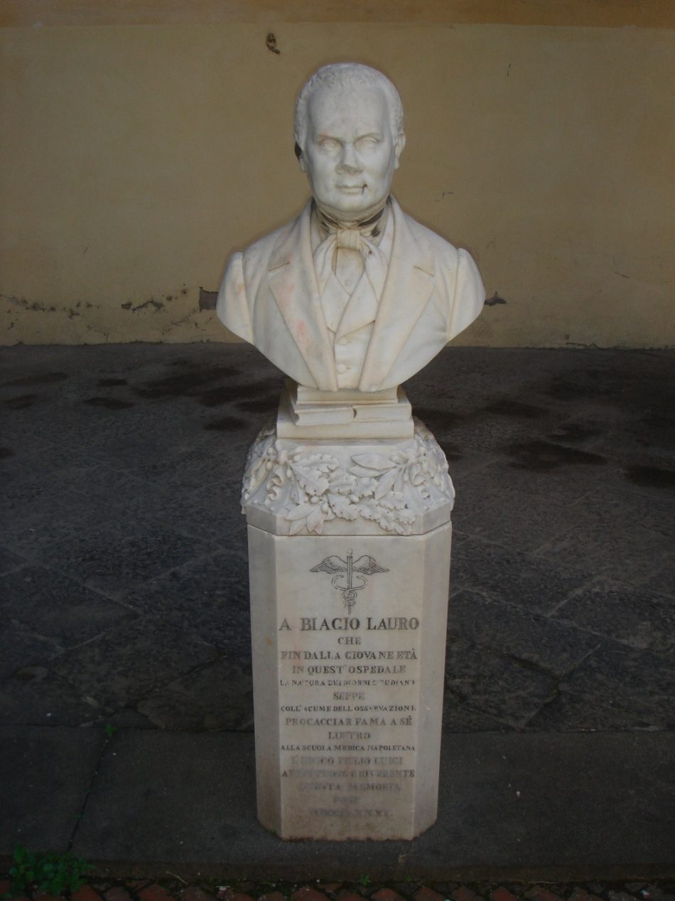Biagio Lauro's bust, Naples -01.JPG